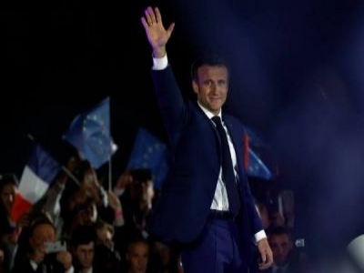 IN FRANCE, MACRON WINS RE-ELECTION, PLEDGES CHANGE