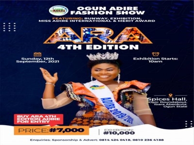 OSOBA, DANIEL, ADERINOKUN, AMUZU TO BE HONOURED AT THIS YEAR'S OGUN ADIRE FASHION SHOW