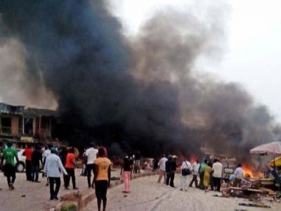 FEMALE SUICIDE BOMBERS ATTACK WEDDING, FUNERAL, HOSPITAL SIMULTANEOUSLY, KILL 18 IN BORNO