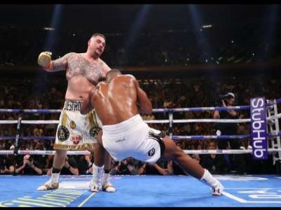 BOXING: ANDY RUIZ DEFEATS JOSHUA