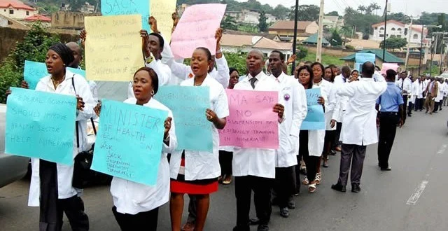 DOCTORS TO BEGIN NATIONWIDE STRIKE THURSDAY OVER WELFARE ISSUES