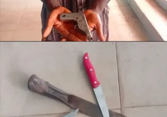 ABIA POLICE ARREST 22-YEAR-OLD OVER ALLEGED ROBBERY WITH GUN-SHAPED LIGHTER
