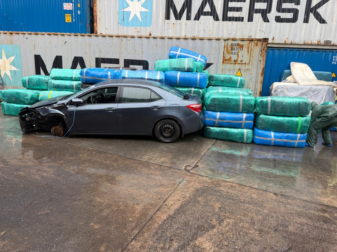 N26.5BN CANNABIS SHIPMENT CONCEALED IN IMPORTED CARS SEIZED AT APAPA PORT