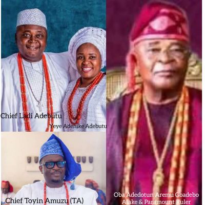 TOYIN AMUZU CONGRATULATES LADI ADEBUTU, URGES SUPPORT FOR ALAKE