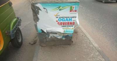 APC RAISES ALARM OVER DESTRUCTION OF BUHARI, OGAH&#039;S CAMPAIGN POSTERS