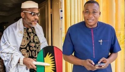 NNAMDI KANU, IGBOHO&#039;S SUPPORTERS, LAWYERS TACKLE MALAMI OVER TERRORISM ACCUSATION