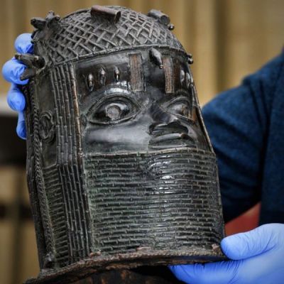 BENIN BRONZE: LOOTED NIGERIAN SCULPTURE RETURNED BY ANOTHER UK UNIVERSITY