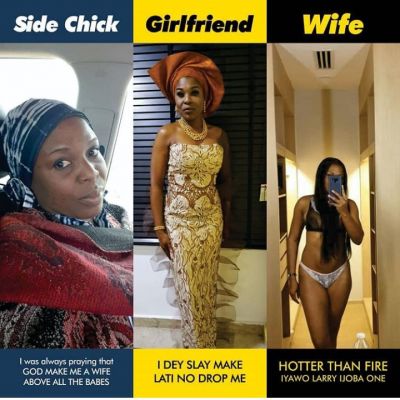 WOMAN NARRATES HOW SHE UPGRADED FROM BEING A SINGLE MOTHER OF TWO TO SIDE CHIC, THEN WIFE