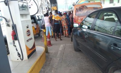 PETROL SCARCITY BITES HARDER AS COMMUTTERS GROAN, MOTORISTS SLEEP AT FILLING STATIONS