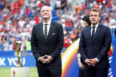 FIFA BOSS, FRENCH PRESIDENT BOOED AT WORLD CUP FINAL CEREMONY