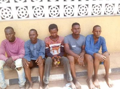 5 SUSPECTED KIDNAPPERS TERRORISING OBADA-OKO IN POLICE NET