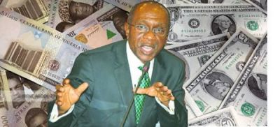 CBN SAYS IT&#039;S WORKING TO REVERSE FALLING NAIRA VALUE