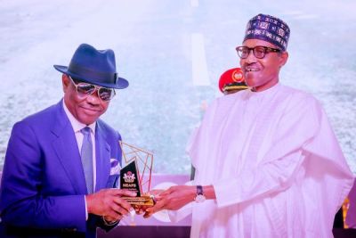 BUHARI CONFERS PUBLIC SERVICE AWARDS ON JONATHAN, WIKE, 42 OTHERS