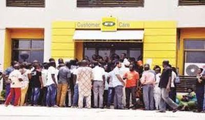 WORKERS PICKET MTN OFFICE, ALLEGE ANTI-LABOUR PRACTICES