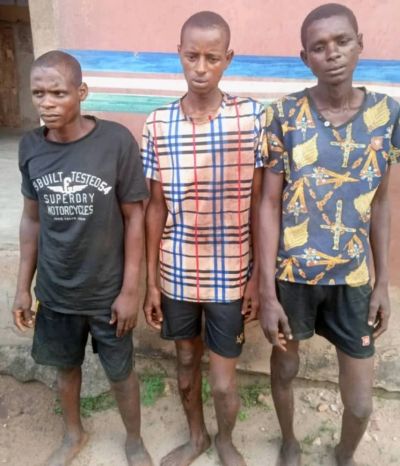 POLICE ARRESTS 3 KIDNAPPERS WHILE COLLECTING RANSOM IN OGUN