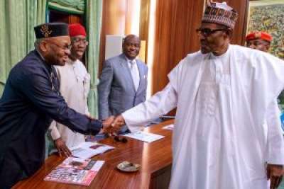 MEETING WITH BUHARI, GOVERNORS DIVIDED OVER STATE, LOCAL GOVT POLICE