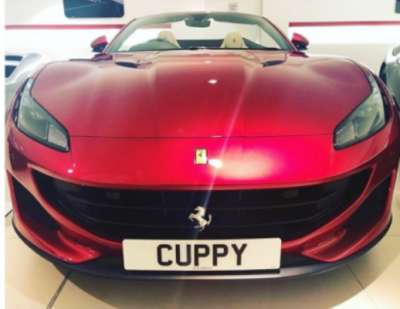 DJ CUPPY DAZZLES FANS WITH N75M FERRARI PORTOFINO