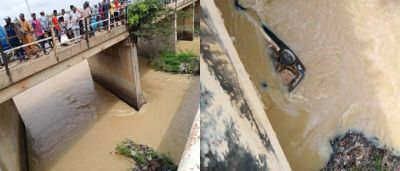 FEMALE DRIVER PLUNGES CAR INTO RIVER IN OSUN