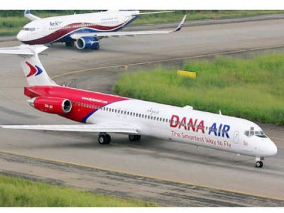 FG GROUNDS DANA AIRLINES OVER FINANCIAL TROUBLES