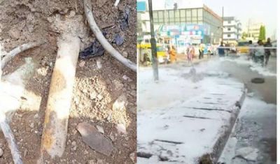 UNDERGROUND GAS LEAKAGE GROUNDS BUSINESSES IN LAGOS