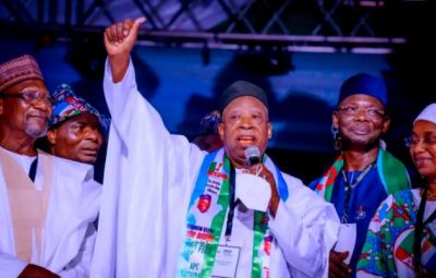 &#039;PDP FAILS IN BID TO DESTABILIZE OUR CONVENTION&#039; SAYS APC NEW CHAIRMAN, ADAMU