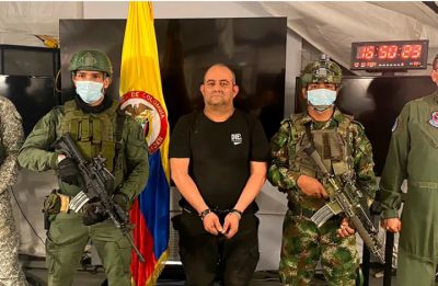 COLOMBIA&#039;S MOST WANTED DRUG-LORD, OTONIEL CAPTURED