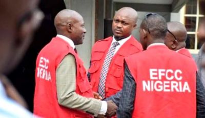 EFCC OPERATIVES STORM VENUE OF PDP CONVENTION IN ABUJA