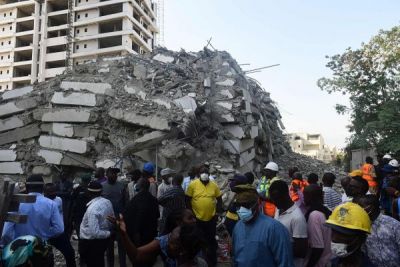 Collapsed Ikoyi highrise