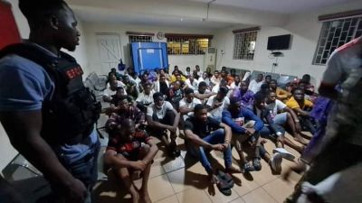 EFCC CONFIRMS ARREST OF 60 ‘YAHOO BOYS’ AT GBENGA DANIEL&#039;S HOTEL